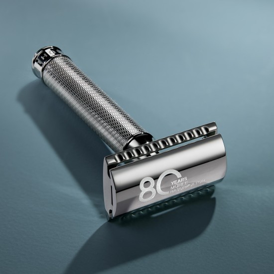 Aparat de ras safety razor cu cap cu pieptene închis Muehle R89 J80 - Ediție aniversară