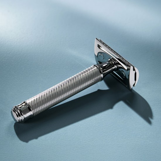 Aparat de ras safety razor cu cap cu pieptene închis Muehle R89 J80 - Ediție aniversară