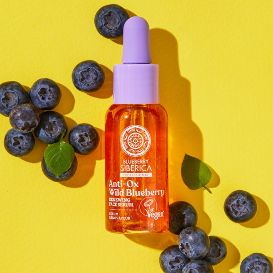 Serum de refacere pentru fata cu coacaze salbatice Natura Siberica Anti-Ox 30 ml