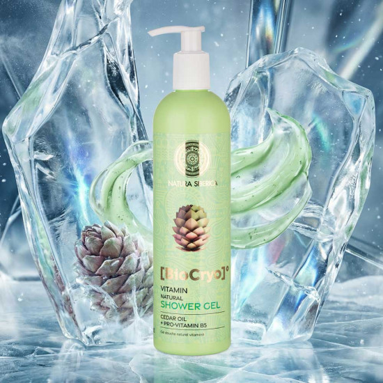 Gel de duș Natura Siberica BioCryo Vitamin Natural 400 ml