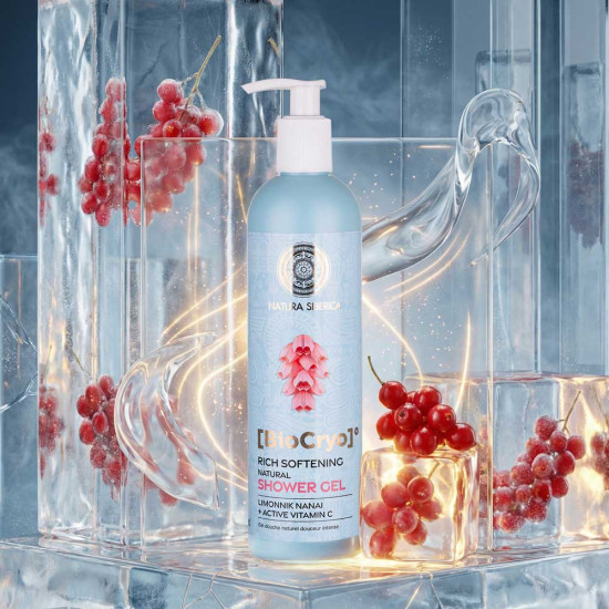 Gel de duș natural, bogat și emolient Natura Siberica BioCryo 400 ml