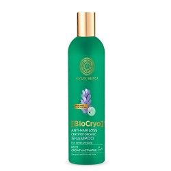 Șampon natural împotriva căderii părului Natura Siberica BioCryo pentru scalp sensibil 400 ml