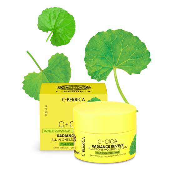 Cremă de față All In One CICA C-BERRICA Radiance Revive Tone perfecting treat, 50 ml