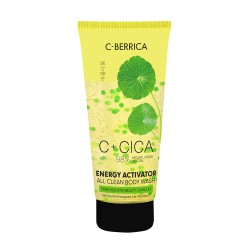 Gel de duș CICA C-BERRICA Energy Activator ALL CLEAN îmbogățit cu capsule de înfrumusețare, 200 ml