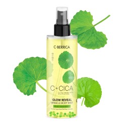 Body mist CICA C-BERRICA Glow Reveal MIRACLE Velvety touch effect, 200 ml
