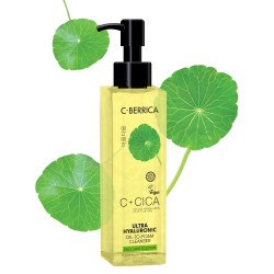 Ulei spumant de curățare CICA C-BERRICA Ultra Hyaluronic Daily light solution, 150 ml