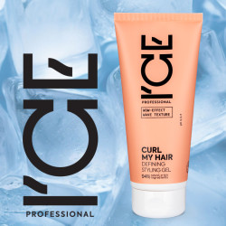 Gel de par, fixare si definire ICE Professional Curl My Hair 200 ml