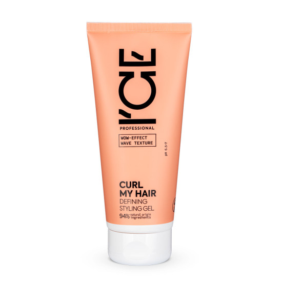 Gel de par, fixare si definire ICE Professional Curl My Hair 200 ml