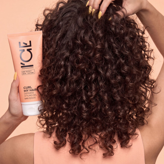 Gel de par, fixare si definire ICE Professional Curl My Hair 200 ml