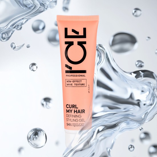 Gel de par, fixare si definire Natura Siberica ICE Professional Curl My Hair 100 ml