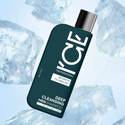 Șampon curățare profundă, toate tipurile de păr, pentru bărbați, ICE Professional, 250 ml