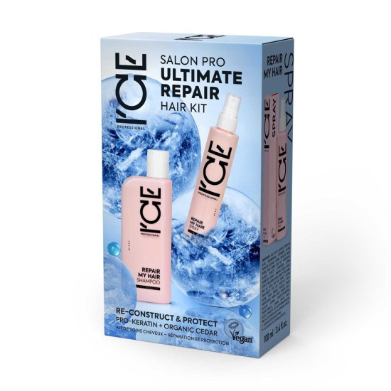 Set cadou ICE Professional Hair Essentials Duo