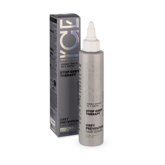 Serum pentru prevenirea apariției firelor de păr gri ICE Professional Stop Grey Therapy 100 ml