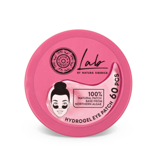 Plasturi pentru ochi cu Phyto Retinol anti-umflare și cearcăne Natura Siberica Lab Biome 60 buc