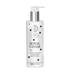 Gel de duș cu hyaluron Natura Siberica Royal Caviar Satin Elegance 400 ml