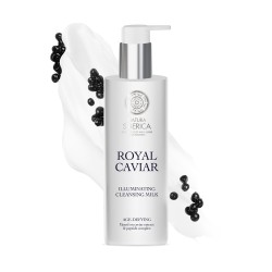 Lapte de față demachiant Natura Siberica Royal Caviar, iluminare și curățare, 200 ml