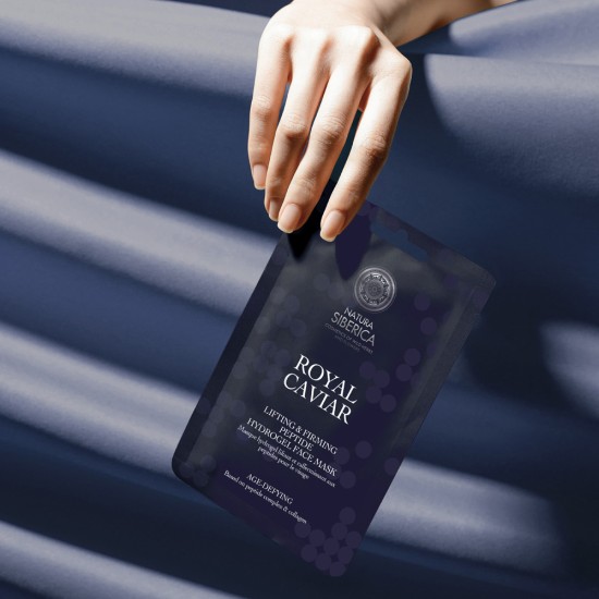 Mască facială cu efect de lifting și fermitate Natura Siberica Royal Caviar