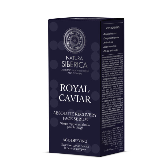 Ser facial Natura Siberica Royal Caviar Absolute Recovery 30 ml