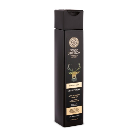 Șampon anti mătreață Natura Siberica Siberian Stag Power Men 250 ml