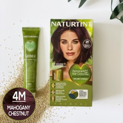 Vopsea de par NATURTINT BIOBASED 4M – Mahogany Chestnut