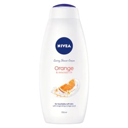 Gel de dus Nivea Care and Orange, 750 ml