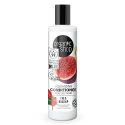 Balsam pentru par gras cu smochine si macese Organic Shop 280 ml