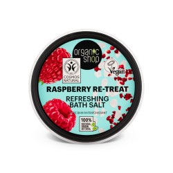 Sare de baie Organic Shop Raspberry Refreshing 300 ml