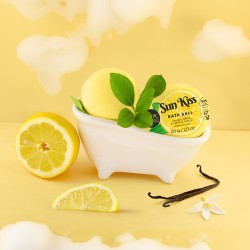 Bila de baie efervescenta Organic Shop Sun Kiss Lemon Vanilla 85 g