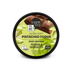 Spumă de corp Organic Shop Pistachio Fudge Ultra Soft 250 ml