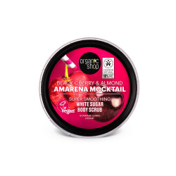 Scrub de corp Organic Shop Amarena Mocktail Super Smoothing 250 ml