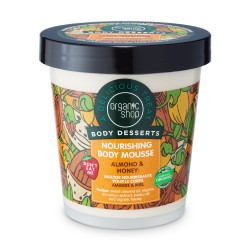 Scrub de corp Organic Shop Body Desserts Almond&Honey Milk 450 ml