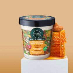 Scrub de corp Organic Shop Body Desserts Almond&Honey Milk 450 ml