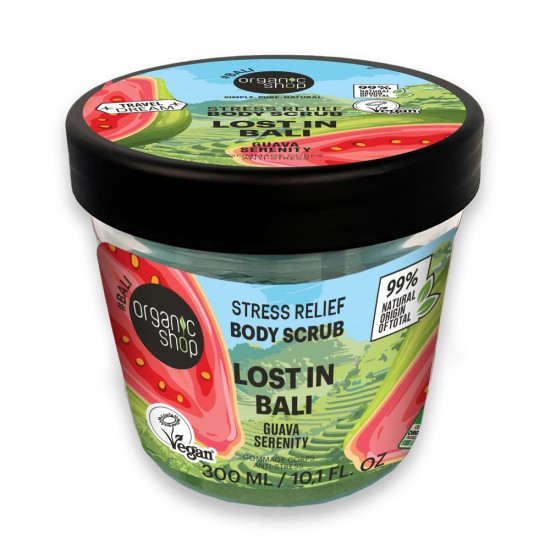 Scrub de corp Organic Shop Lost in Bali 300 ml