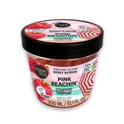 Scrub de corp Organic Shop Pink Beachin' Strawberry Champagne 300 ml