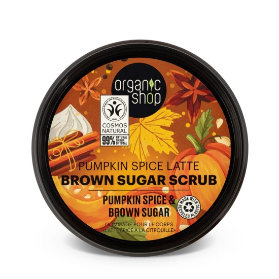 Scrub de corp Organic Shop Pumpkin Spice Latte 250 ml