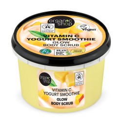 Scrub de corp Organic Shop Vitamin C Yogurt Smoothie Glow 250 ml