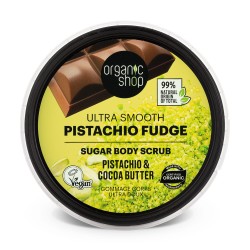 Scrub de corp Organic Shop cu fistic și cacao 250 ml