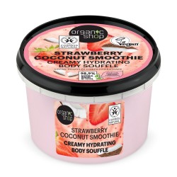 Souffle cremos de corp Organic Shop Strawberry Coconut Smoothie 250 ml