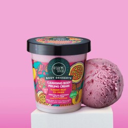 Crema exfolianta si de curatare Organic Shop Body Desserts Summer Fruit Ice Cream 450 ml