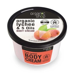 Crema de corp Organic Shop Pink Lychee 250 ml