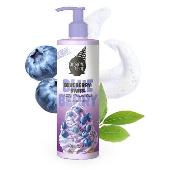 Gel de dus Organic Shop Blueberry 400 ml