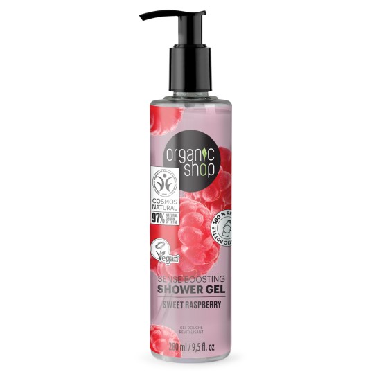 Gel de dus Organic Shop Sweet Raspberry 280 ml