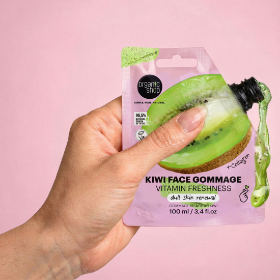 Gomaj facial Organic Shop Kiwi Vitamin Freshness, 100 ml