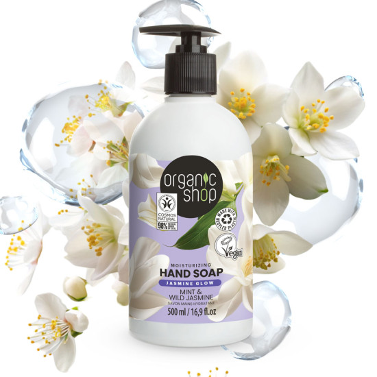 Sapun de maini hidratant Organic Shop Minty Jasmine 500 ml