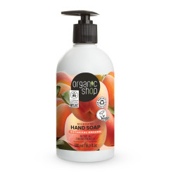 Sapun de maini hranitor Organic Shop Rose Peach 500 ml