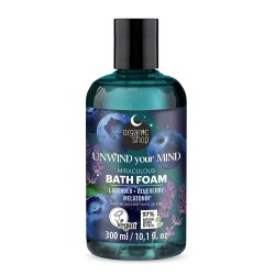 Spuma de baie relaxanta Organic Shop Lavander + Blueberry Melatonin 300 ml