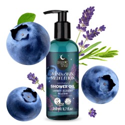 Ulei de dus Organic Shop Lavander + Blueberry Melatonin 260 ml