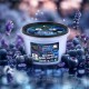 Unt de corp pentru somn linistit Organic Shop Lavander + Blueberry Melatonin 250 ml
