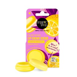 Scrub de buze Organic Shop Lemon Macaron Sugar 10 ml