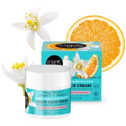 Crema de noapte pentru fata Organic Shop Orange Blossom Perfect Beauty Sleep Solution 50 ml